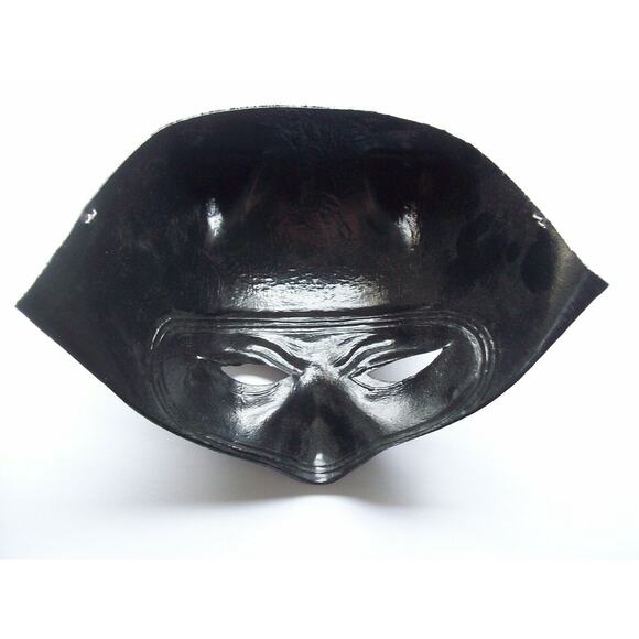 Batman Mask Vintage Halloween Costume Cowl New Old Stock Soft Plastic SuperHero - Picture 10 of 12